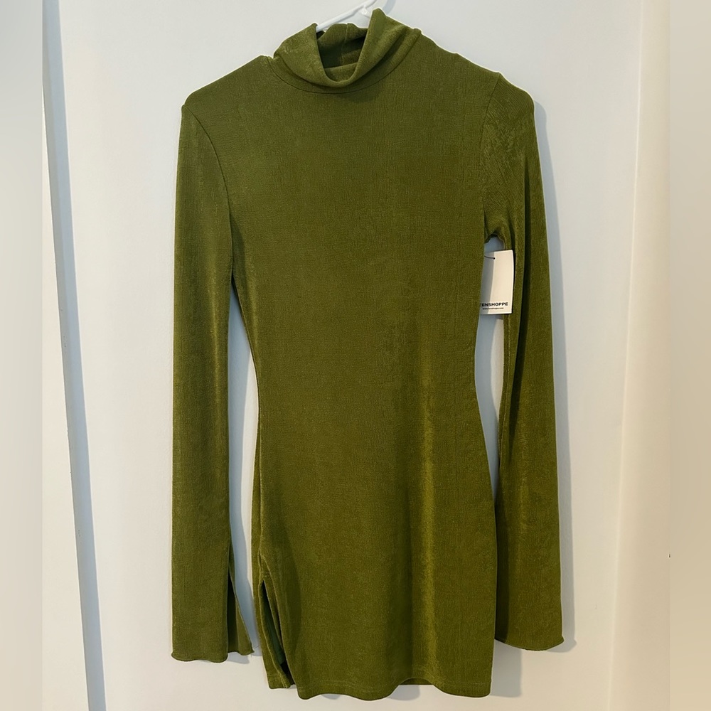 Green Mini Dress